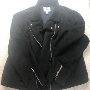 Old Navy Canvas Moto Zip Jacket